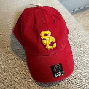 USC Trojans red cap team Trojan